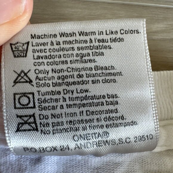 Vintage Oneita Hand Over The Chocolate T Shirt White Mens SM Single Stitch - Picture 5 of 9